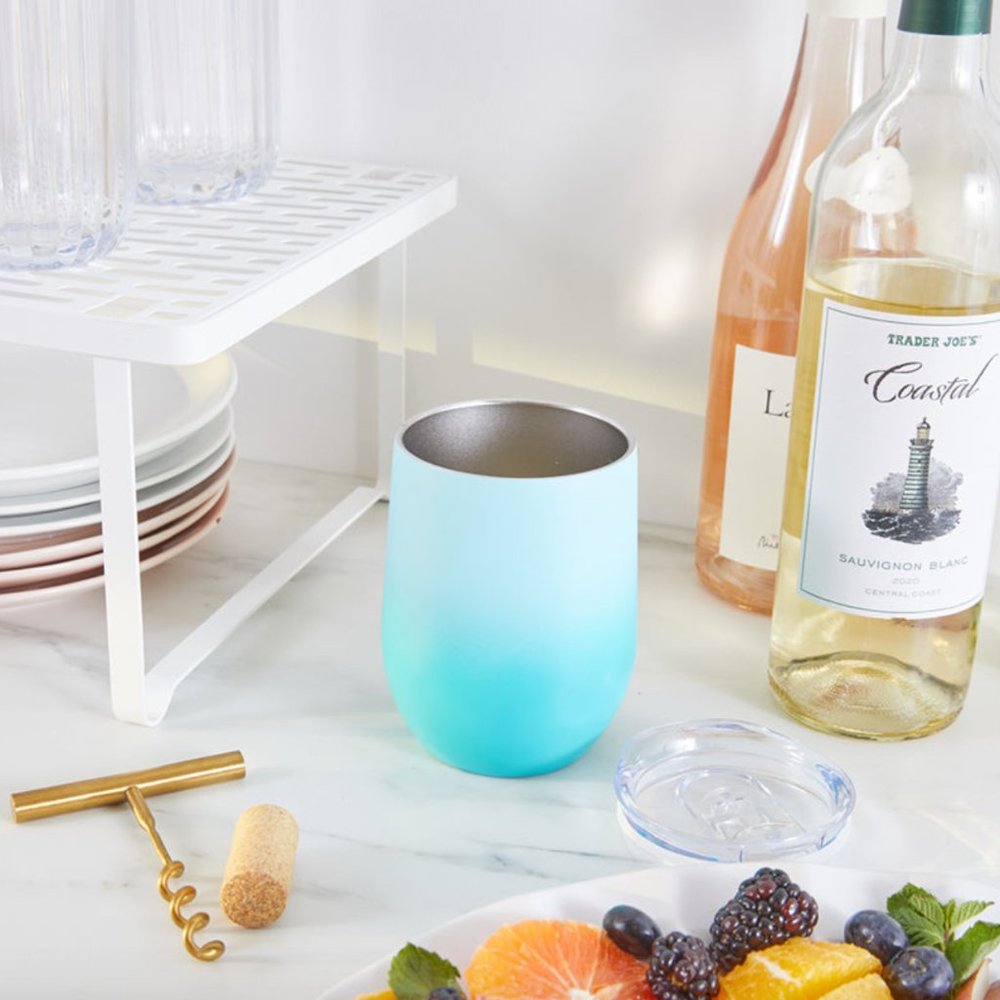 ⭐️ $10 - CHIC & TONIC CORAL SEA WINE TUMBLER